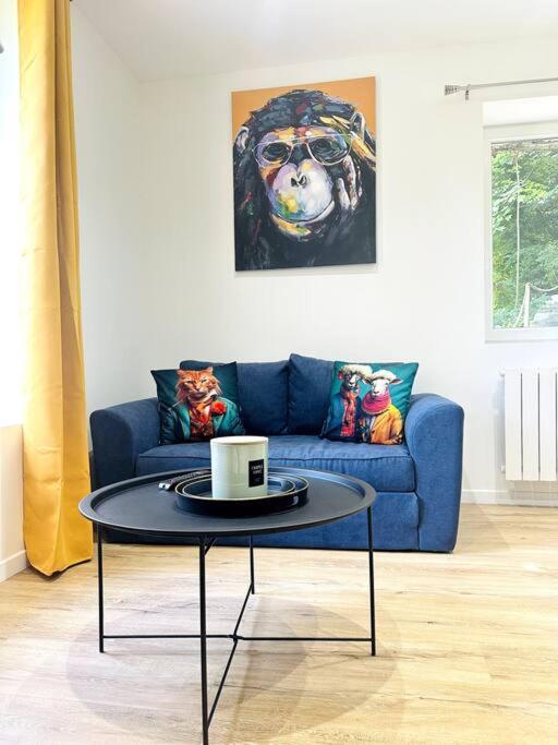 Jungle Appartement Avec Terrasse Laon Buitenkant foto